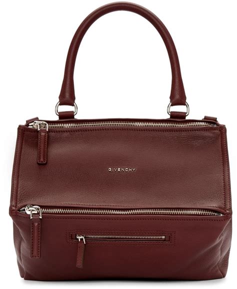 givenchy pandora medium oxblood|givenchy pandora medium crossbody bag.